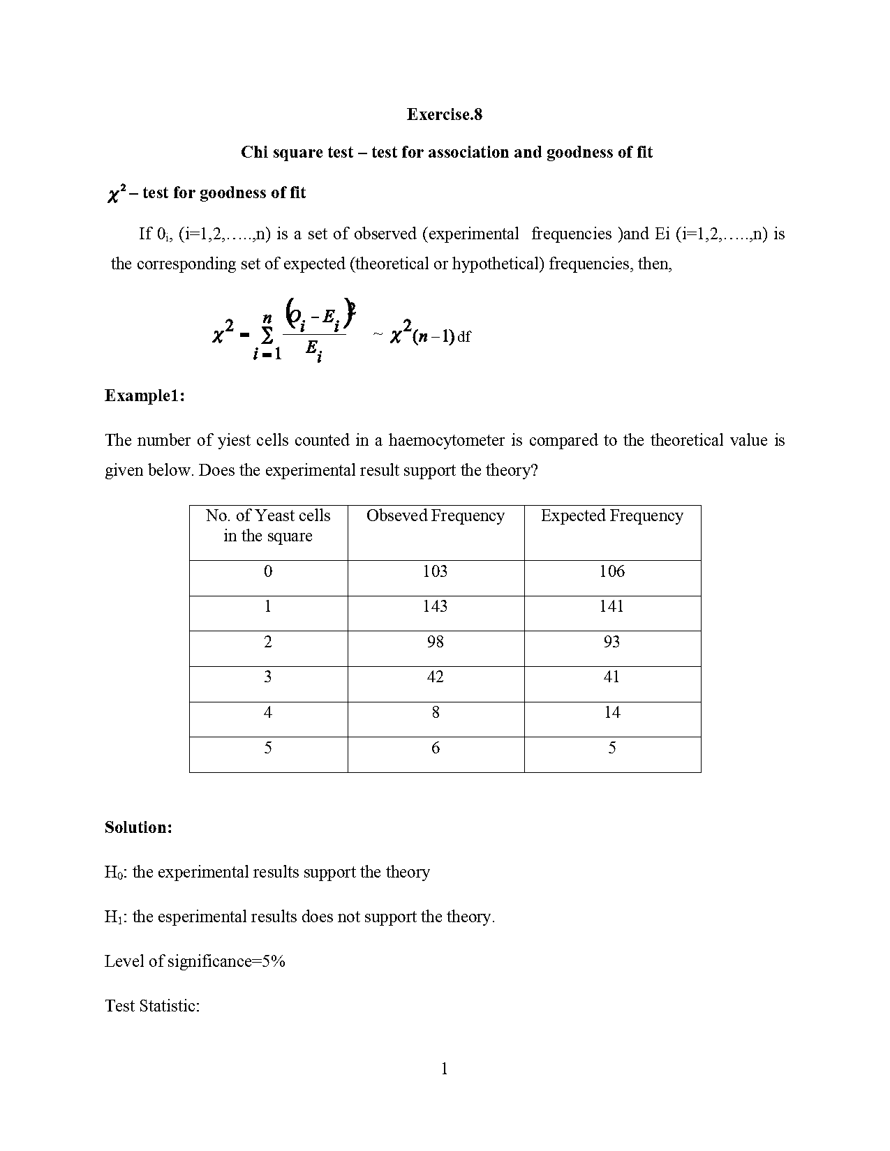 chi square problems and solutions pdf