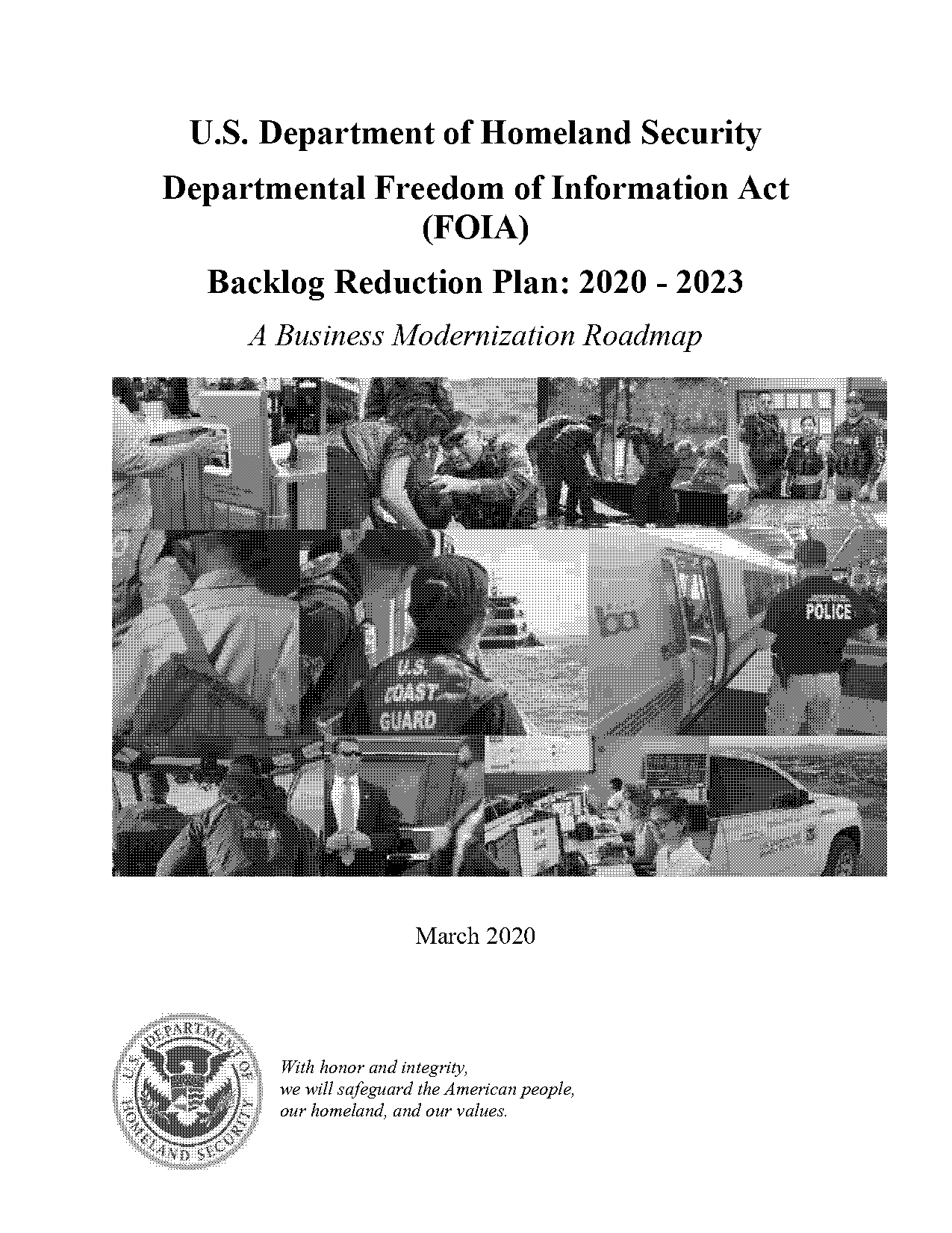 freedom of information act request department of homeland security