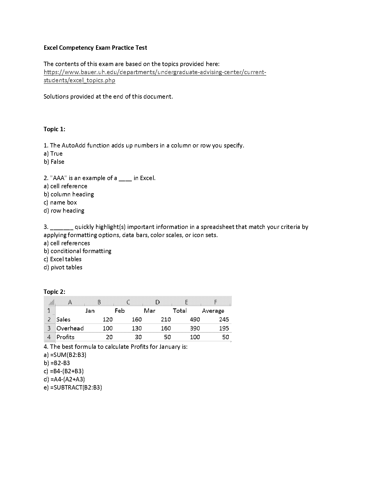 pmt sample excel download