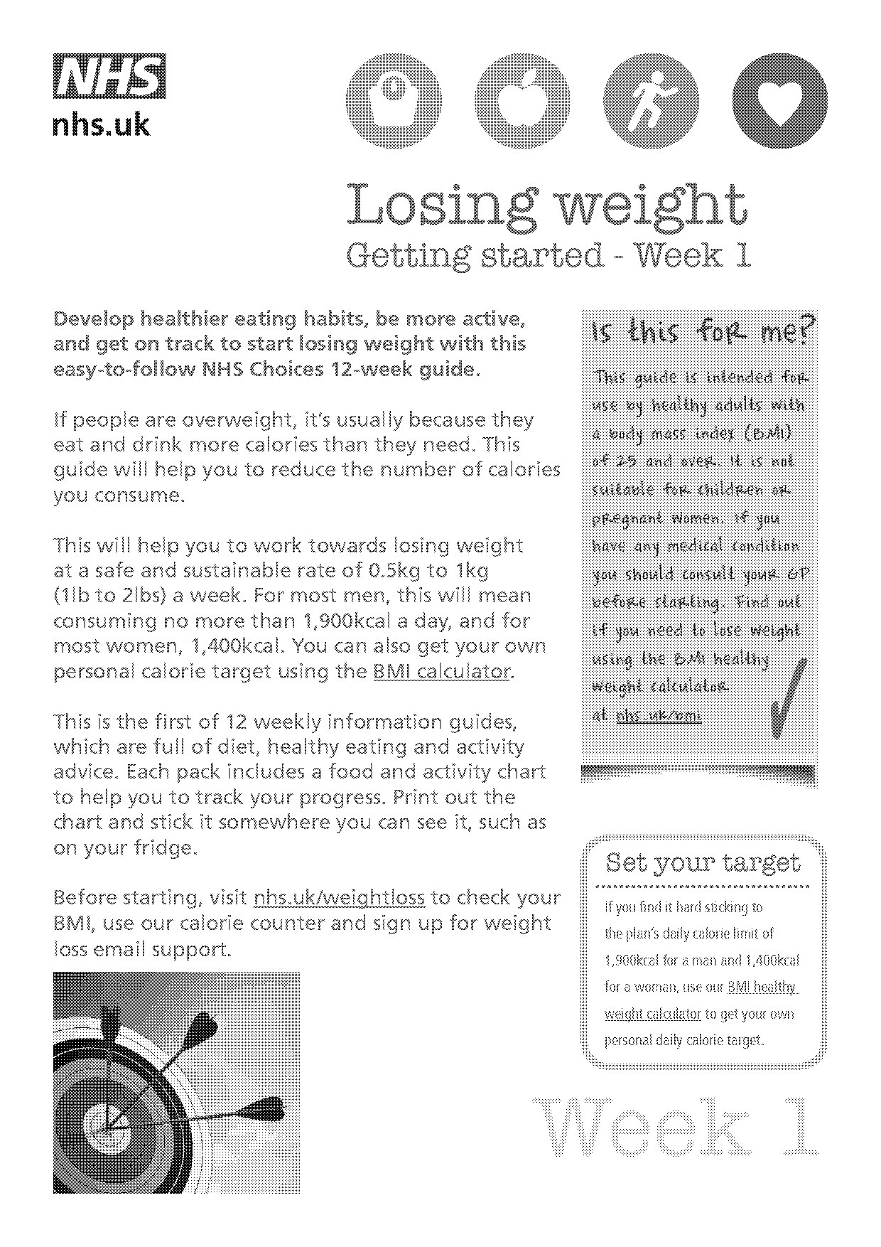 weight loss journal template pdf