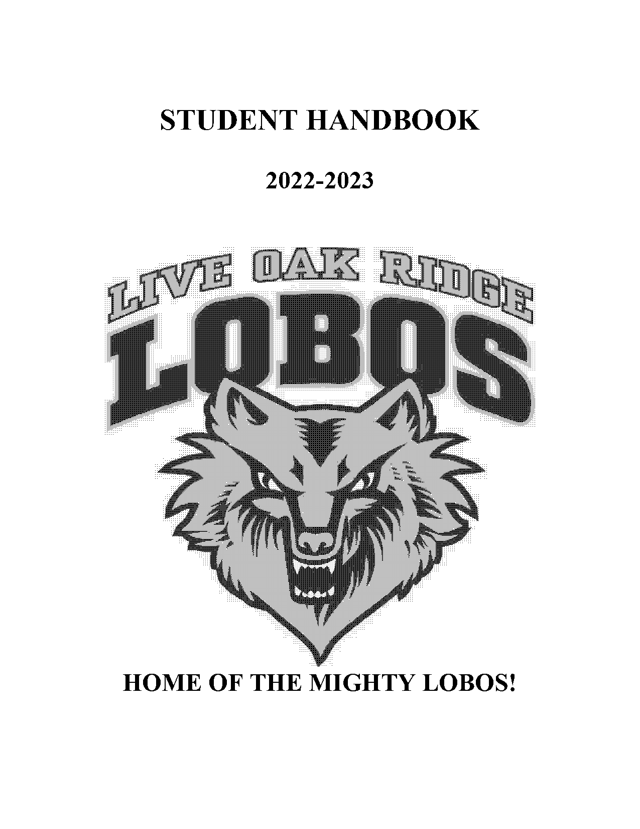 oak grove middle school handbook