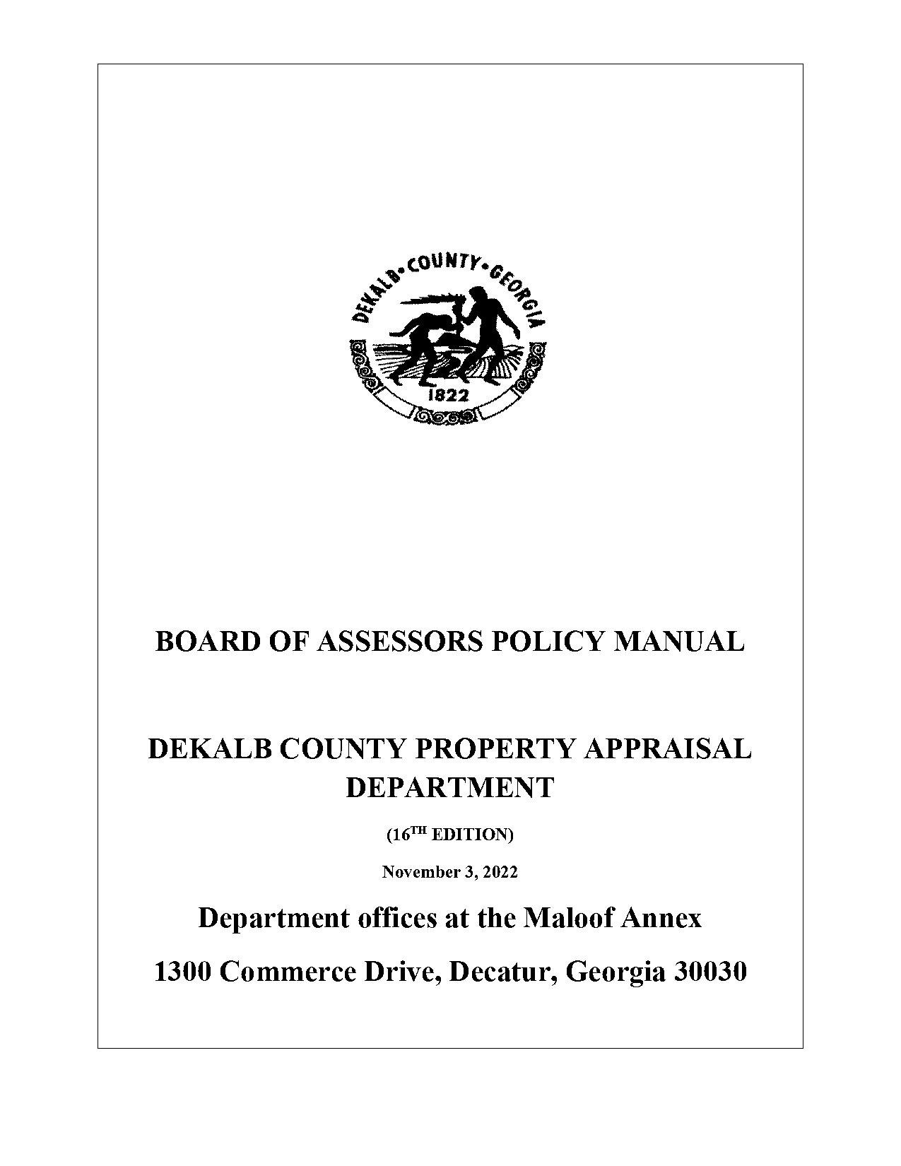 dekalb county georgia property appraiser