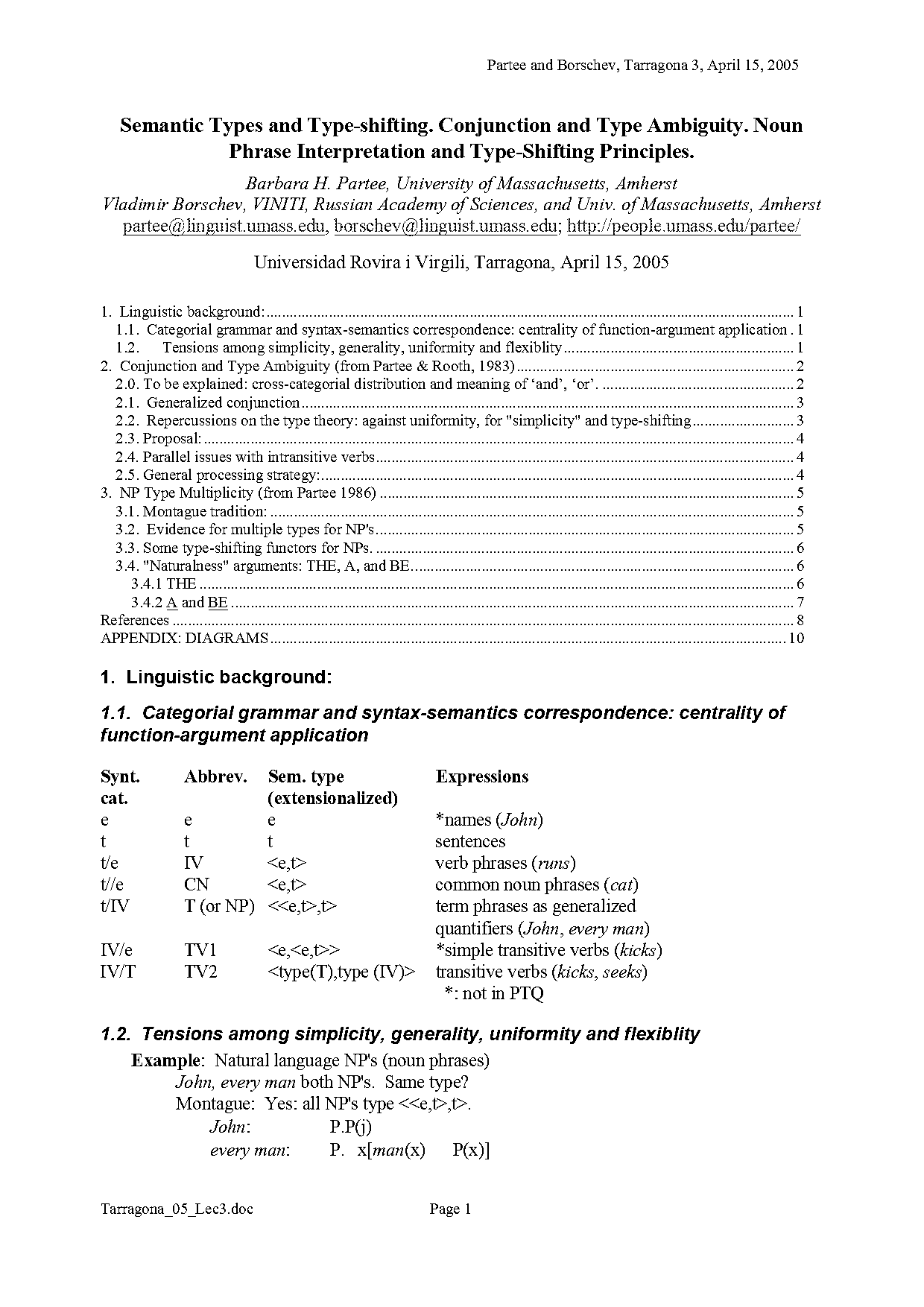 conjunction meaning types and examples