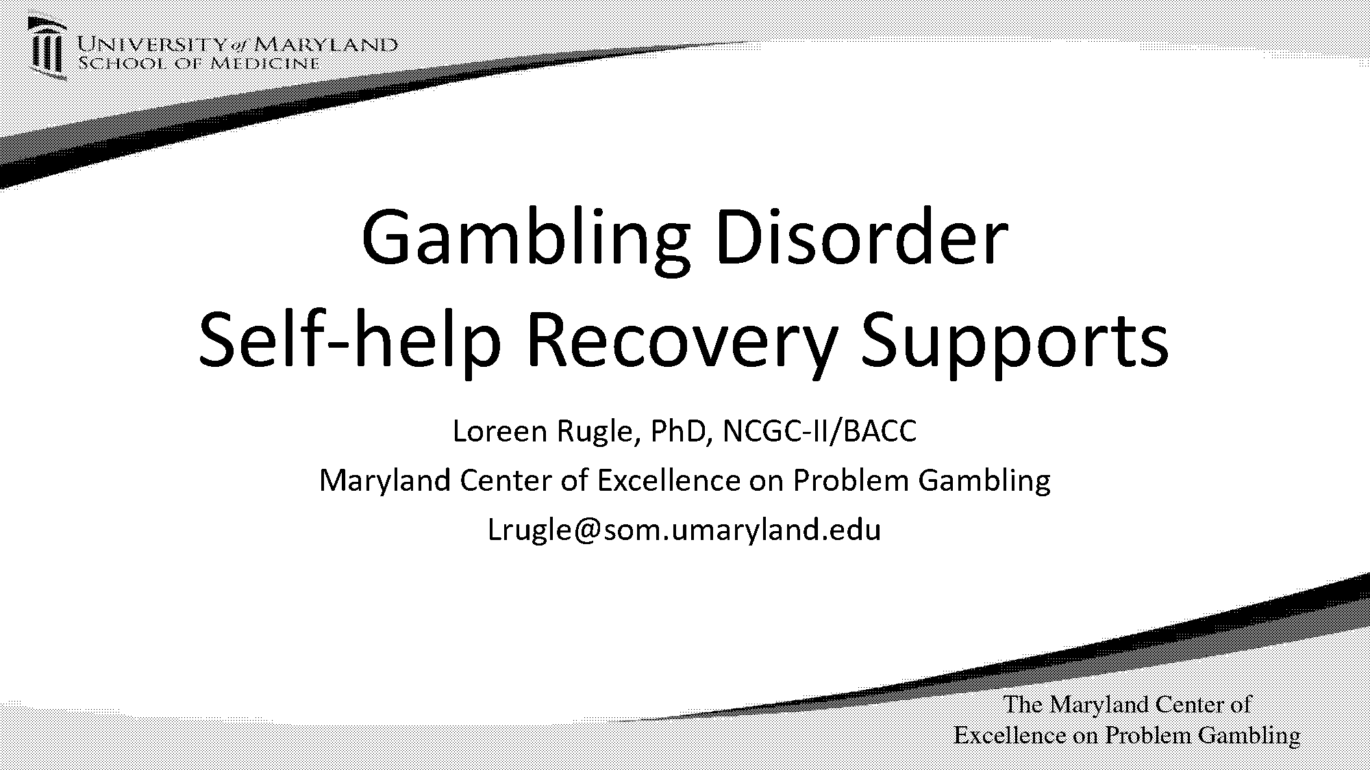 gamblers recovery plan pdf