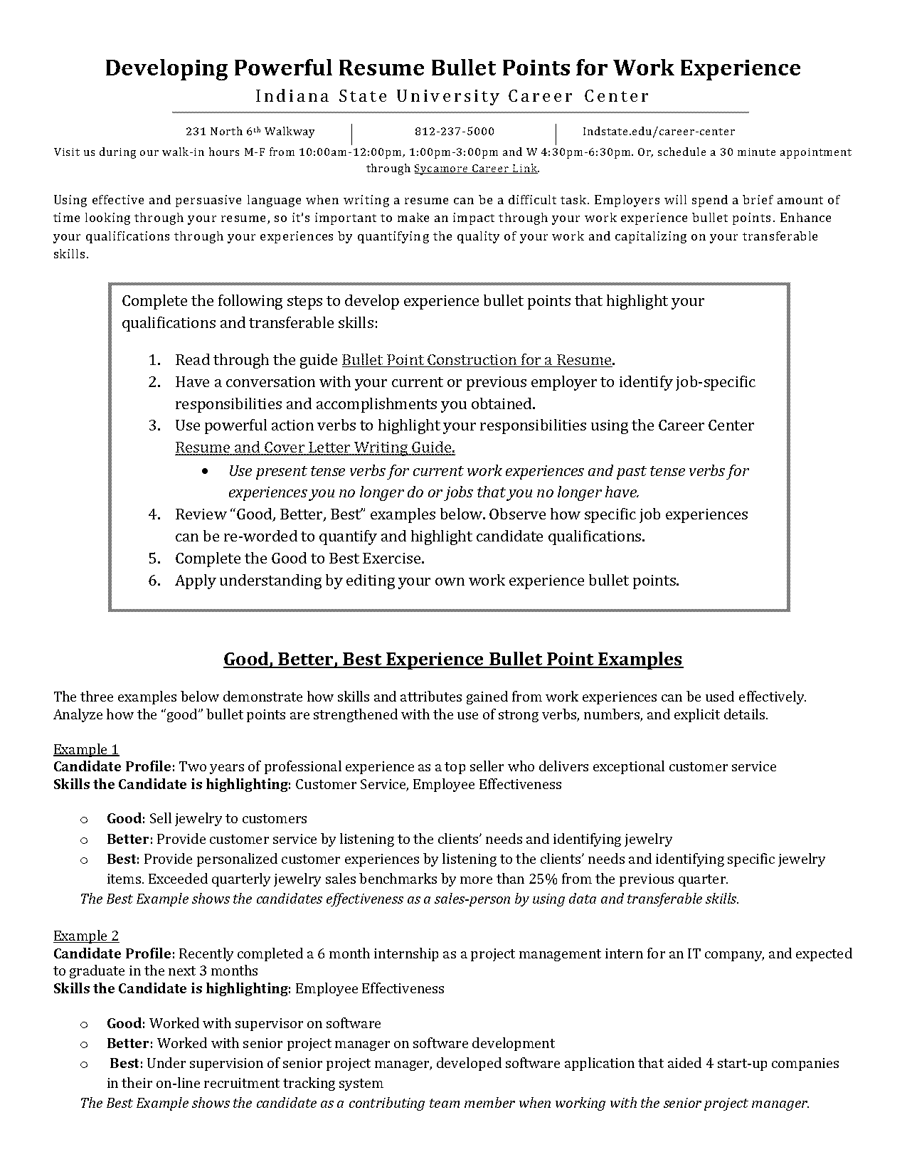 administrative assistant bullet points for resume