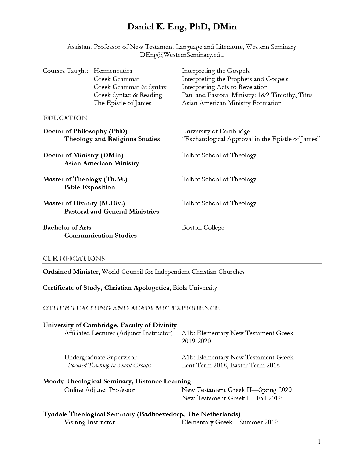 distance phd programs in the uk in old testament