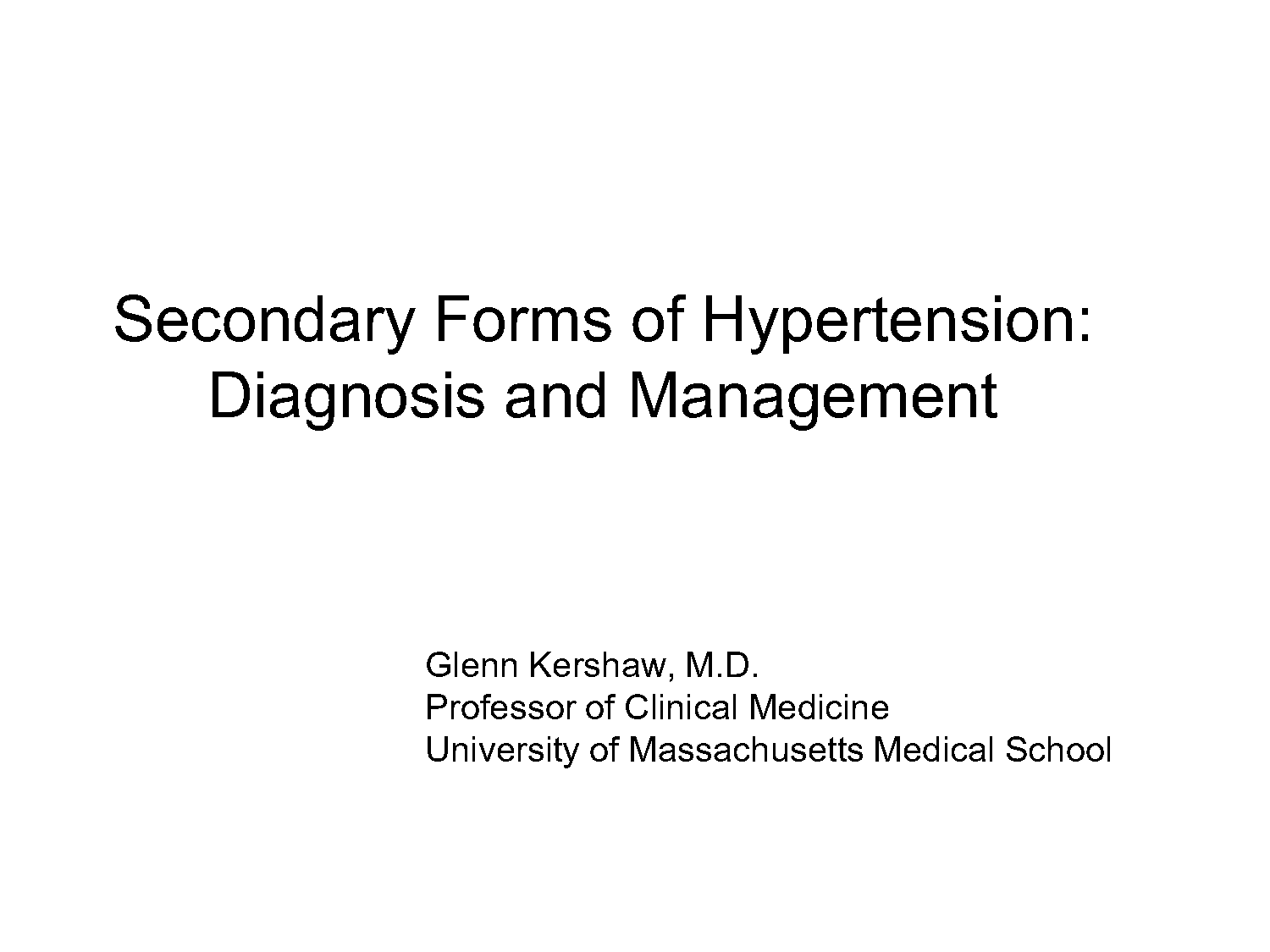 resistant hypertension ppt presentation