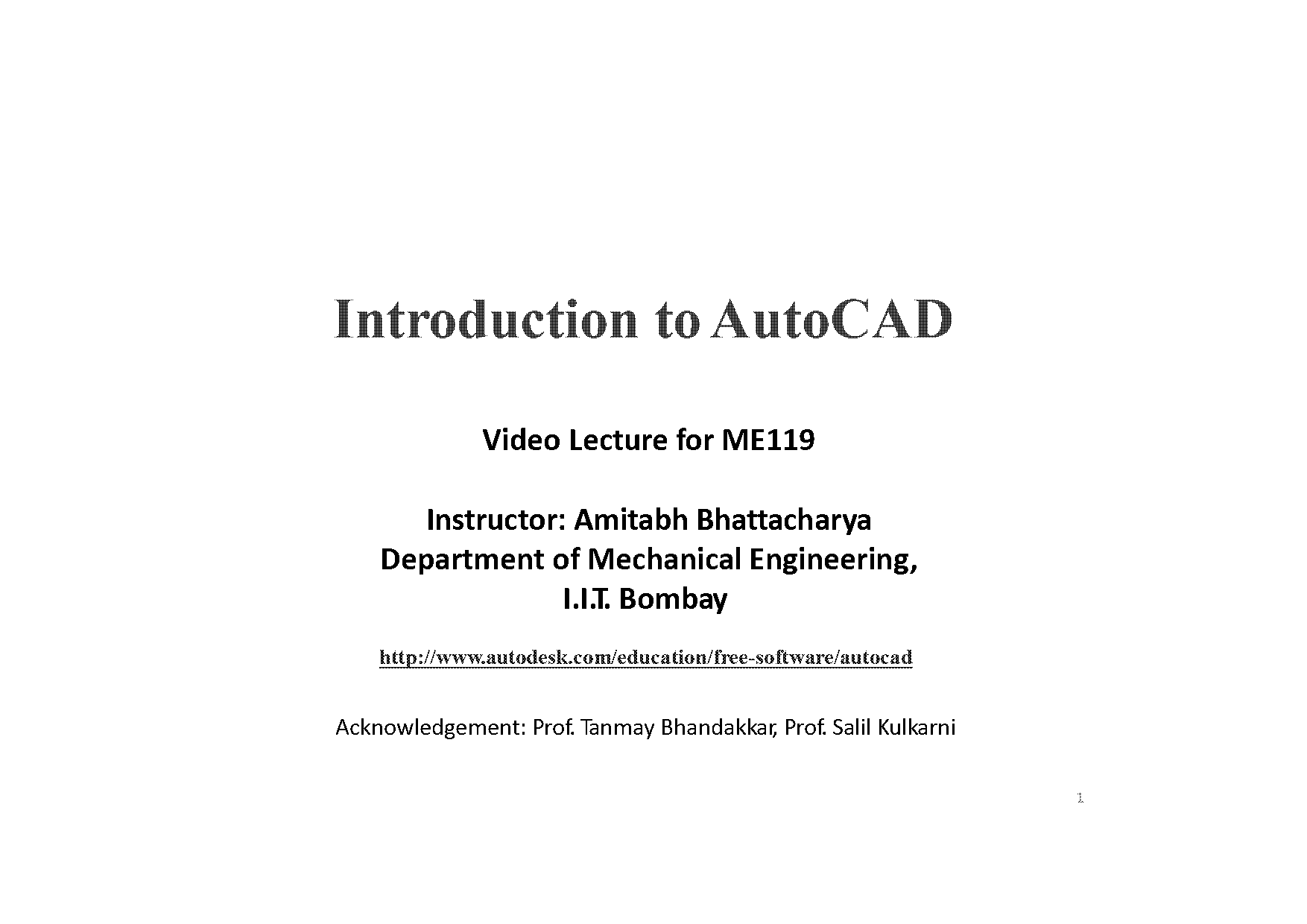 autocad simple notes pdf