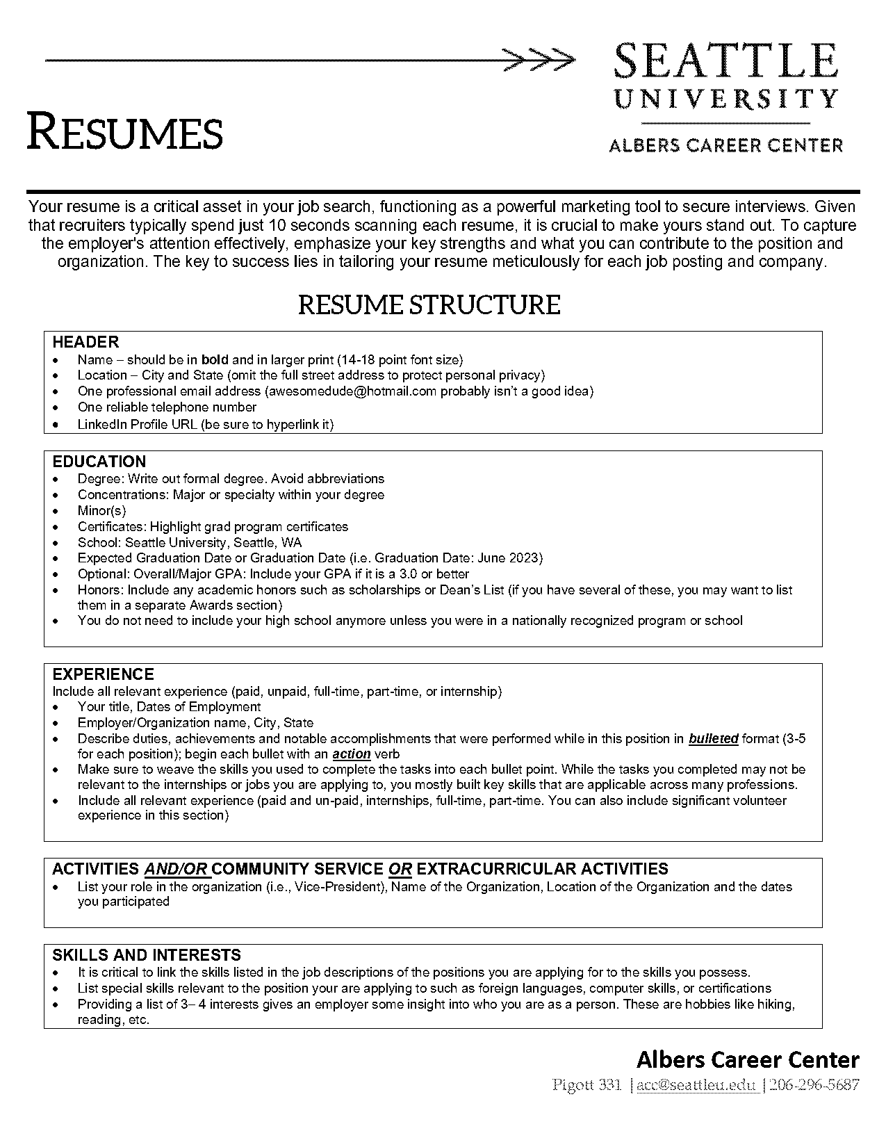 resume for business analyst seattle