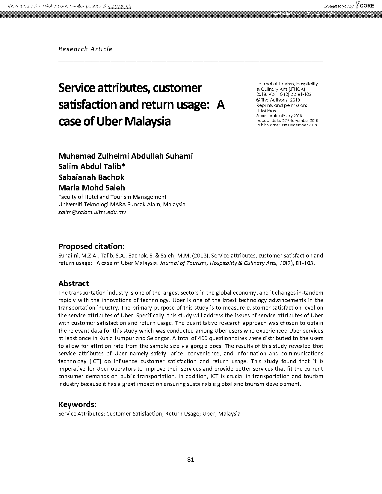 case study on customer satisfaction pdf