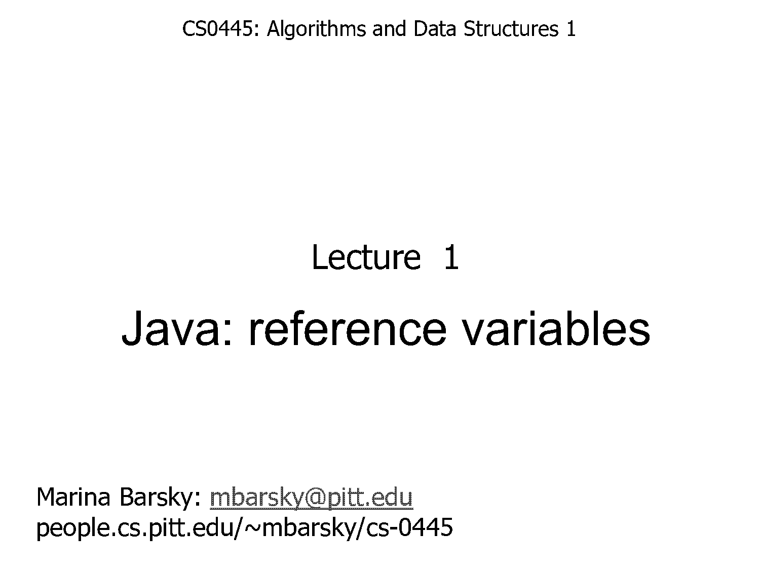 reference variable example in java