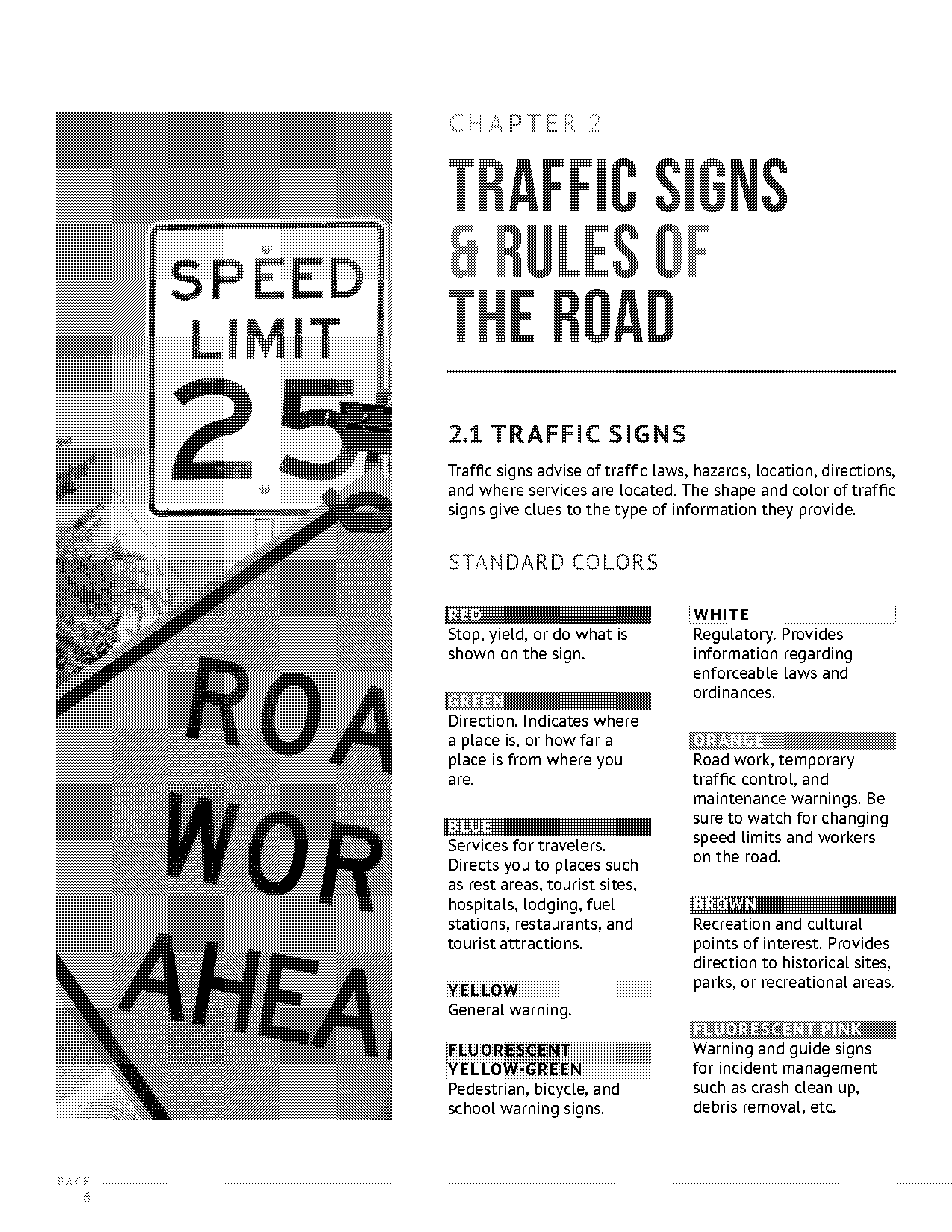 legal term forward moving lane