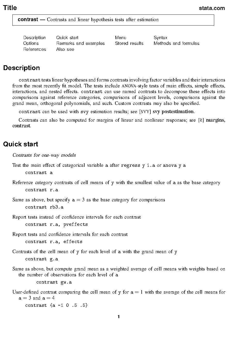 cell means model example