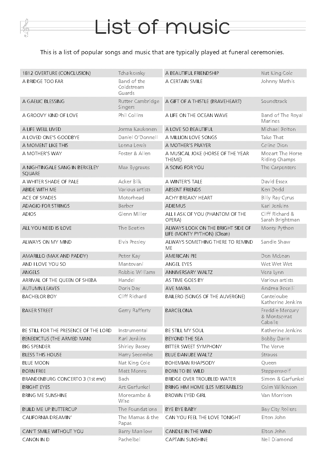 adiemus free sheet music pdf