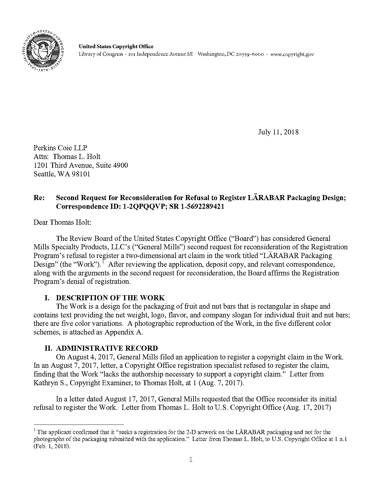 application letter for packaging