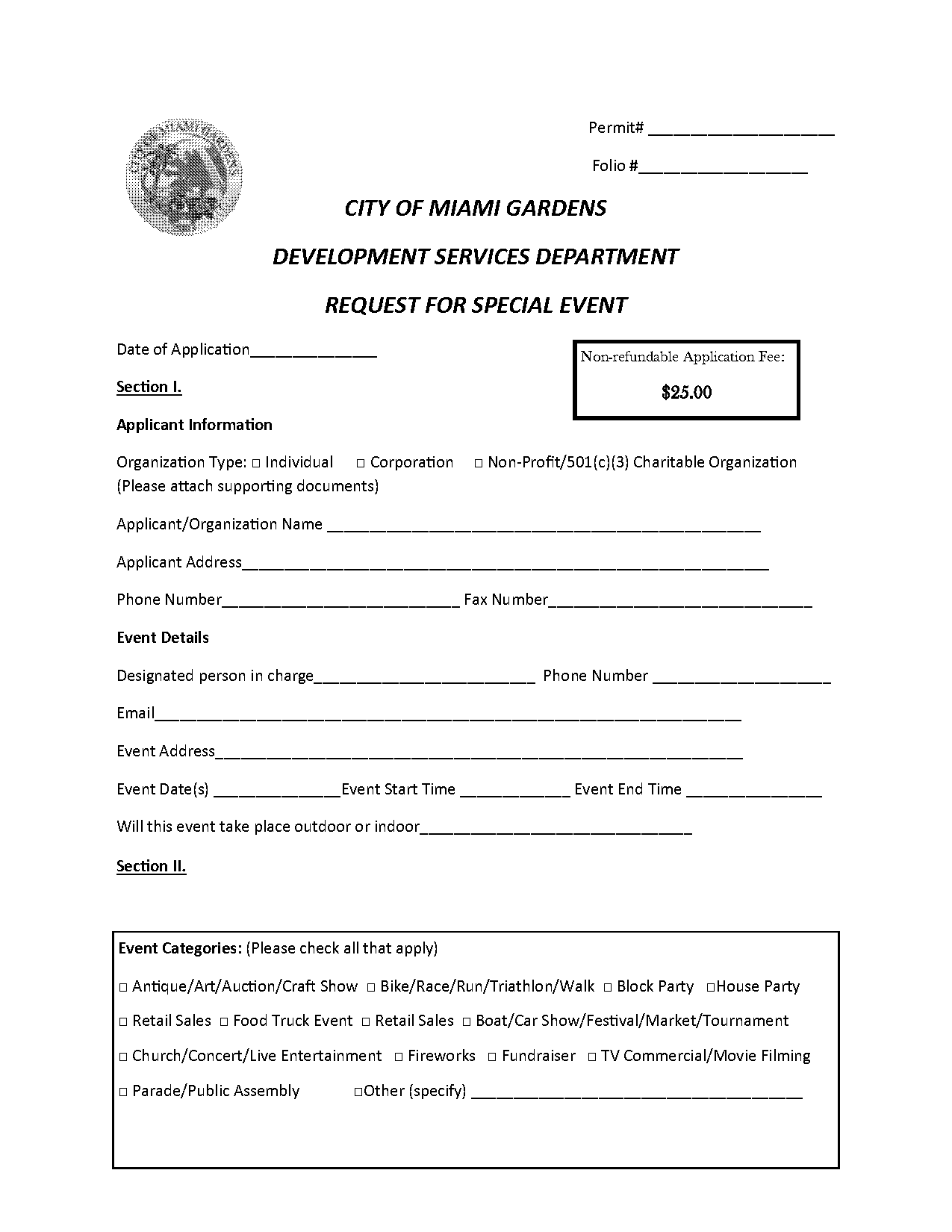 city of miami fire department application