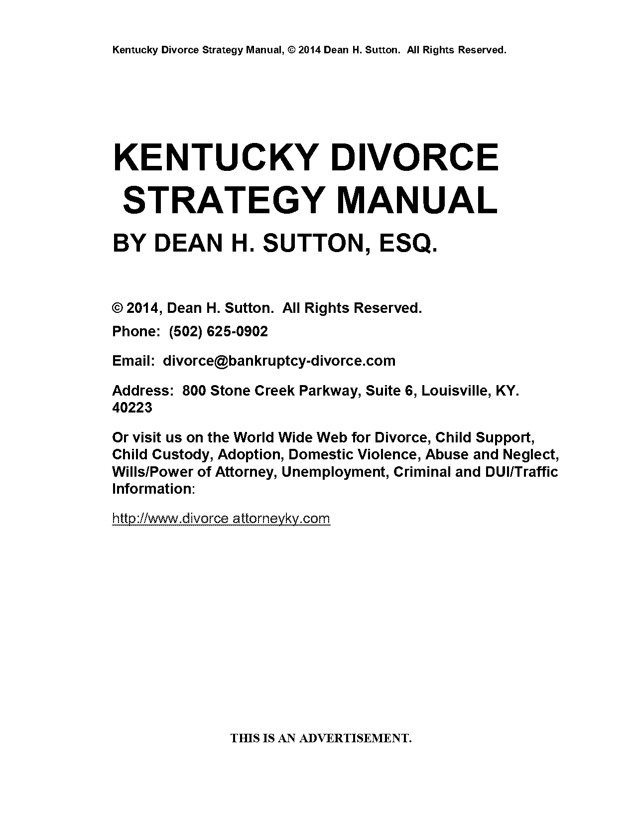 divorce attorney in louisville ky