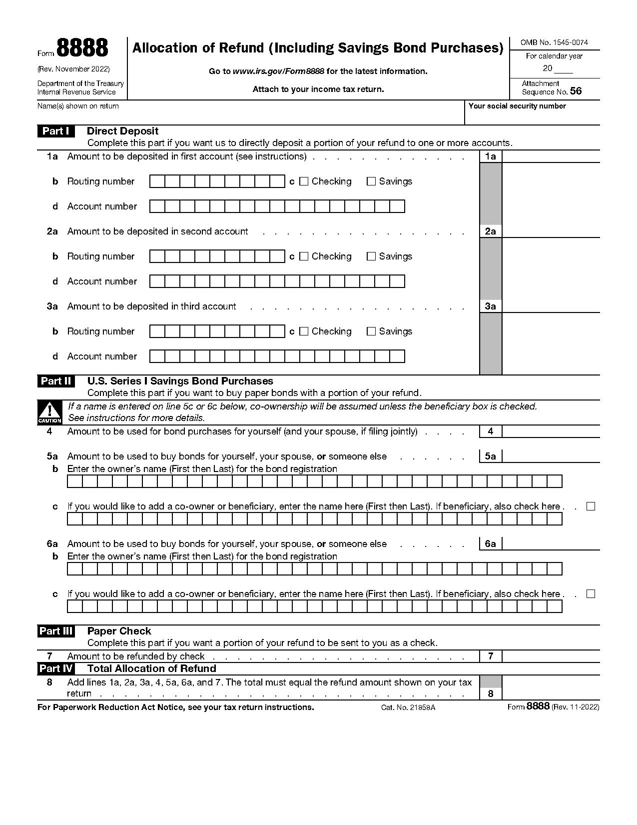 irs change direct deposit