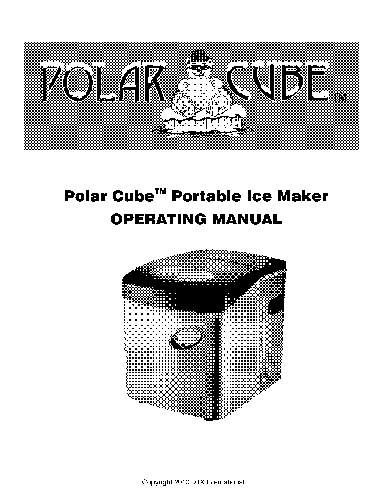 polar ice machine user manual