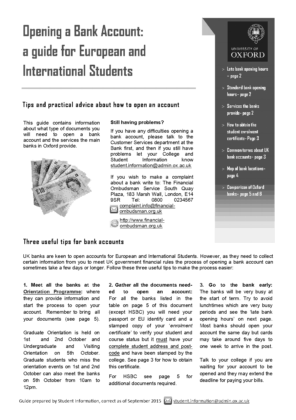 documents needed to open bank account in uk