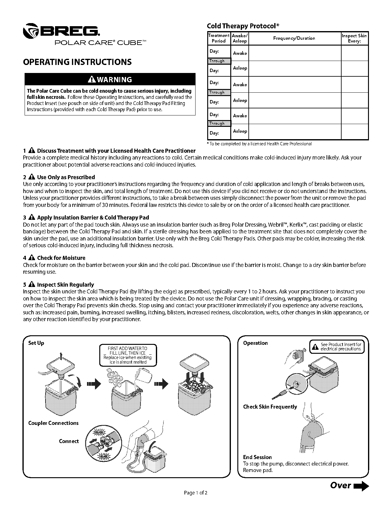 polar ice machine user manual