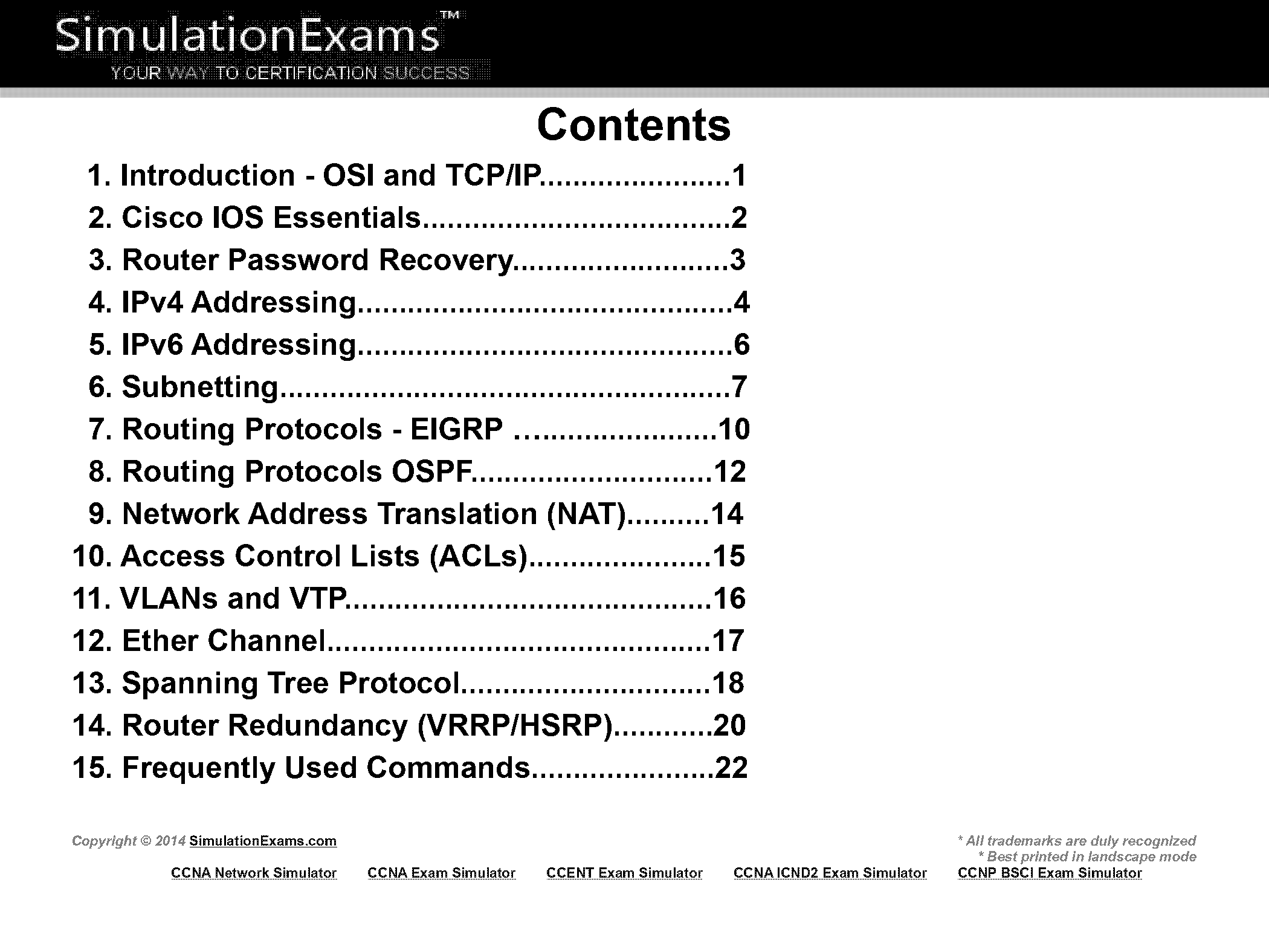 ccnp cheat sheet pdf