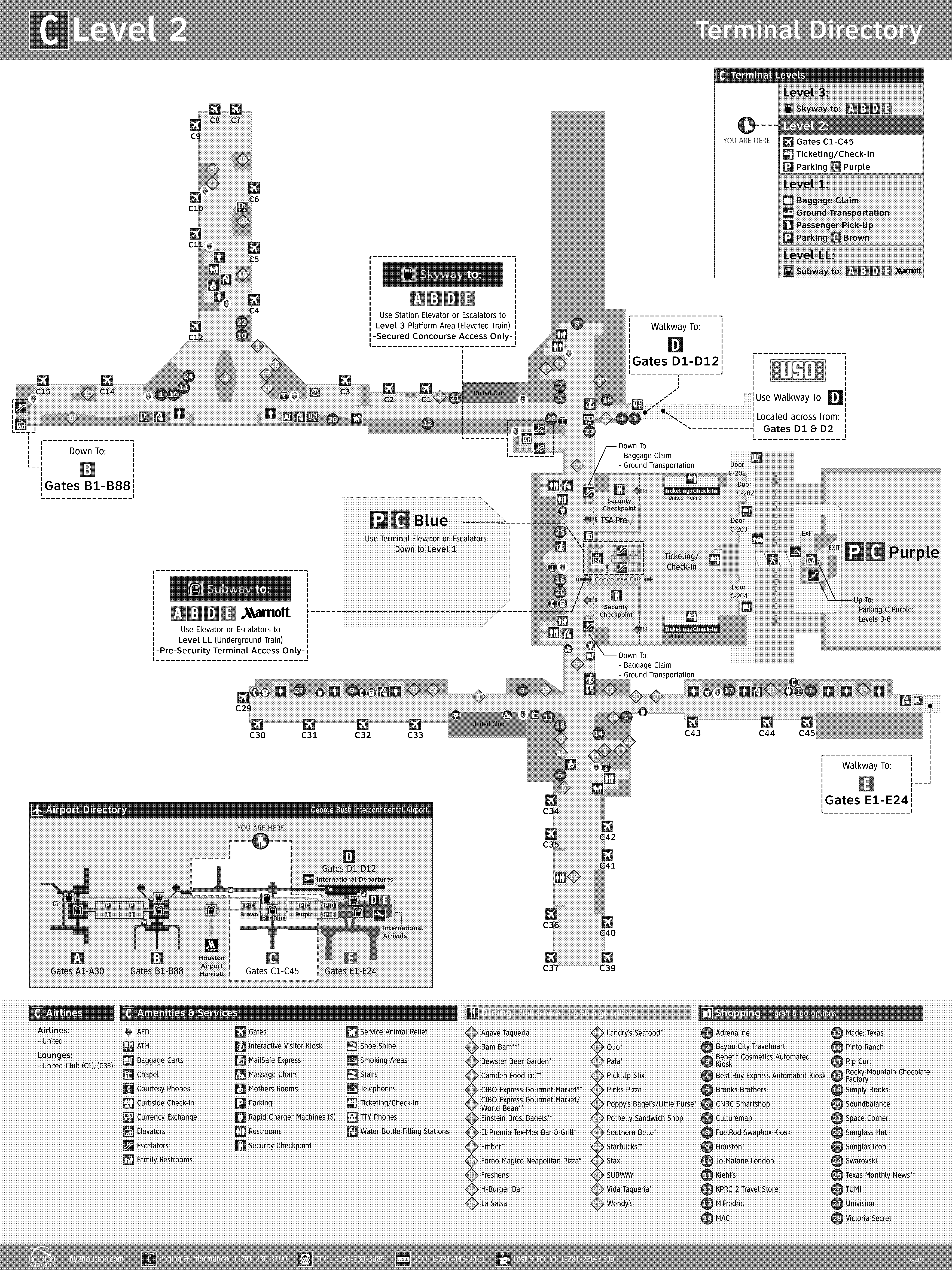 dfw airport terminal c ticketing