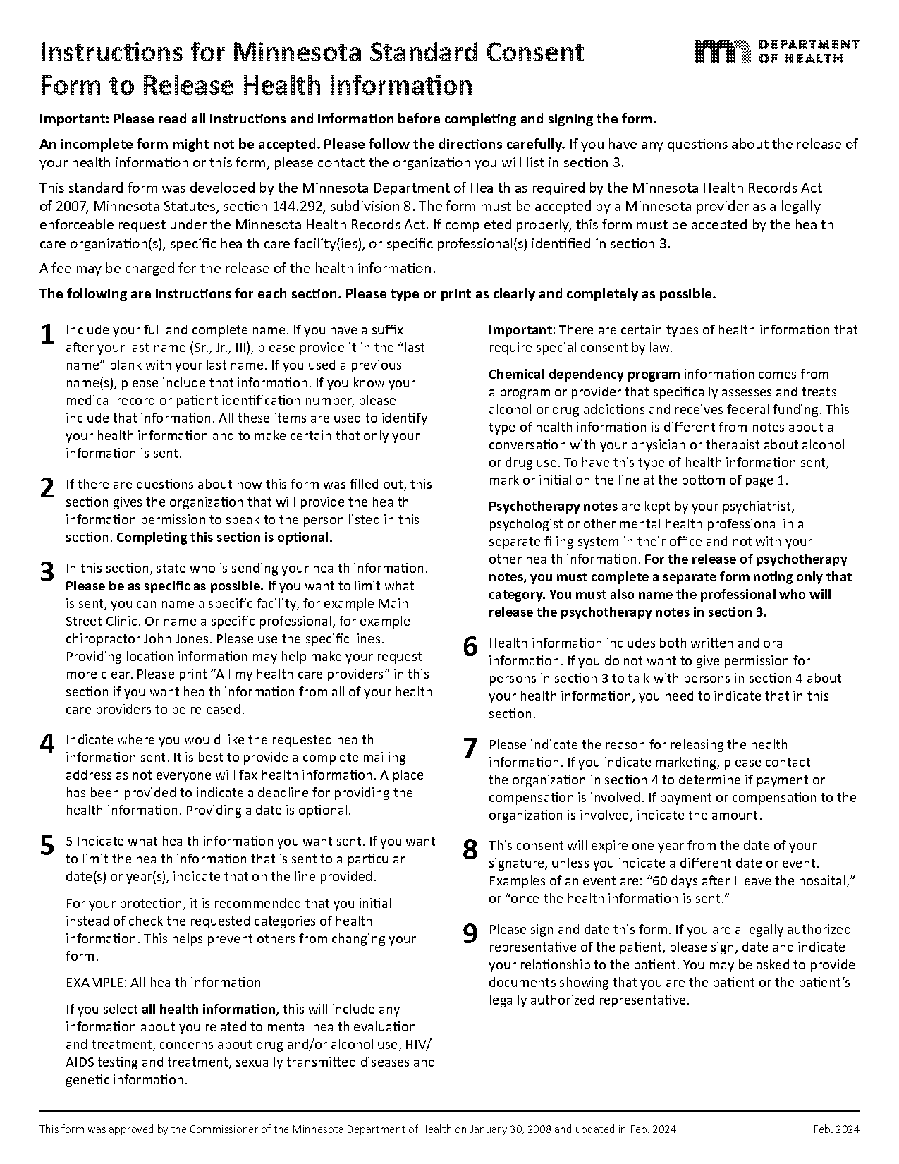 sample consent form for mental health