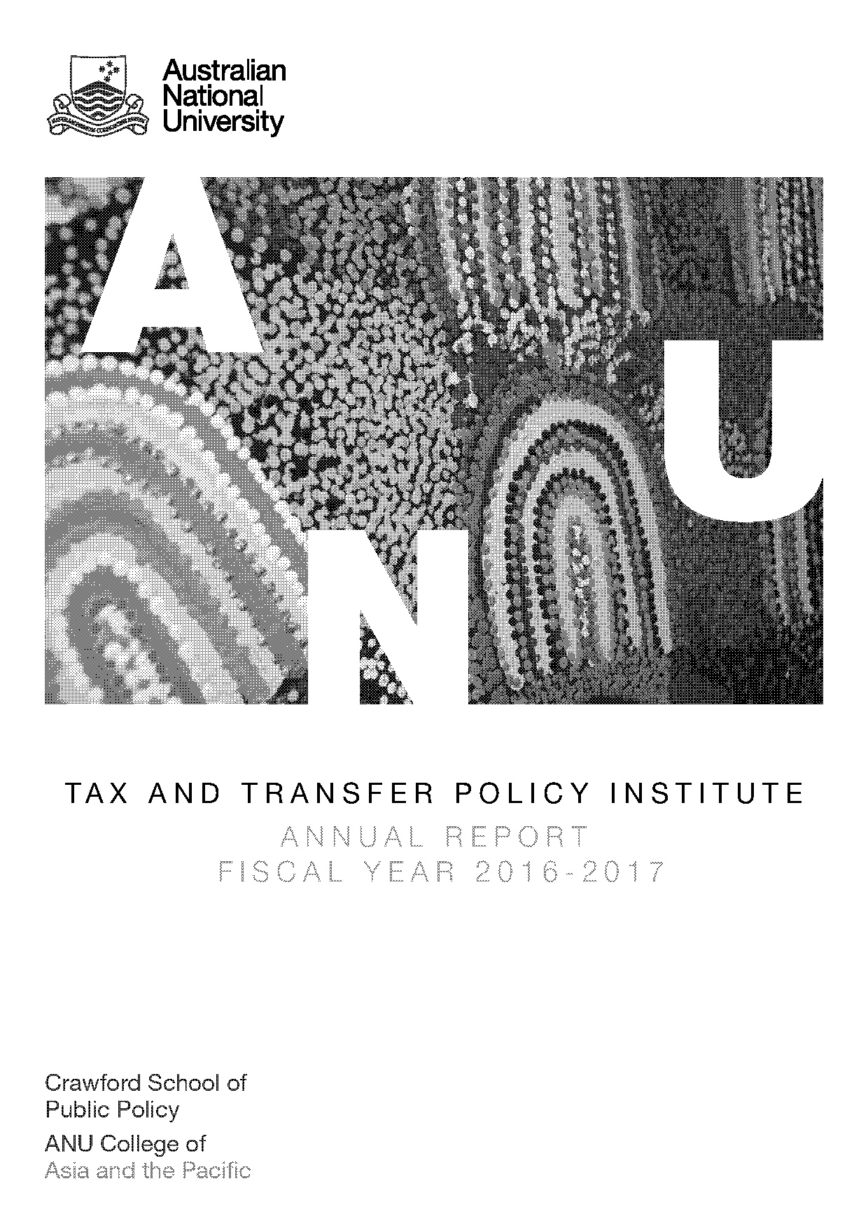 phd public policy anu