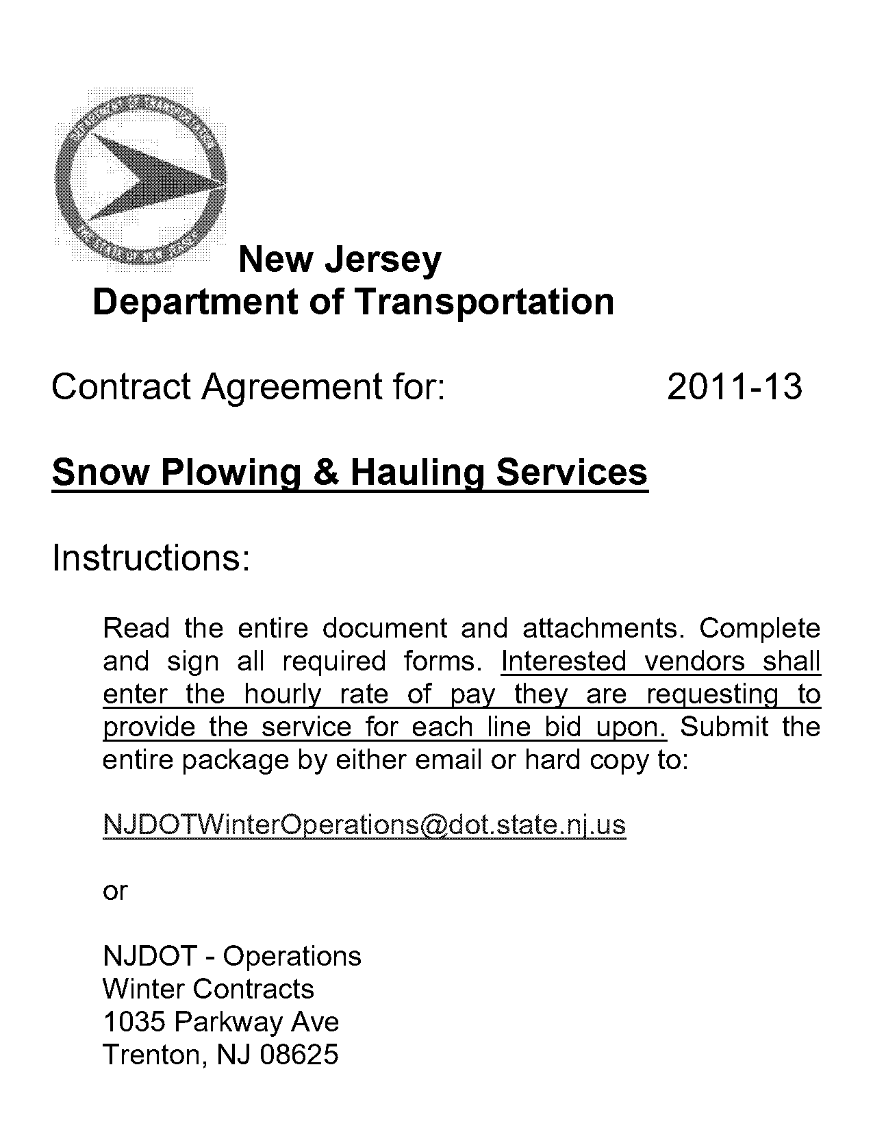 snow removal contract template doc