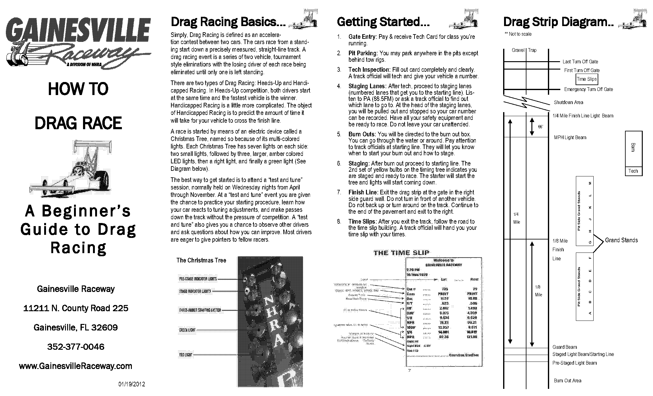 drag race car terms