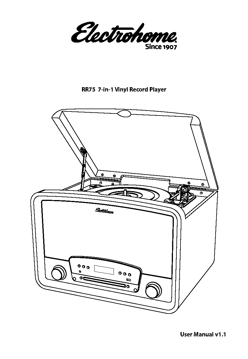 how to turn volume up on record player