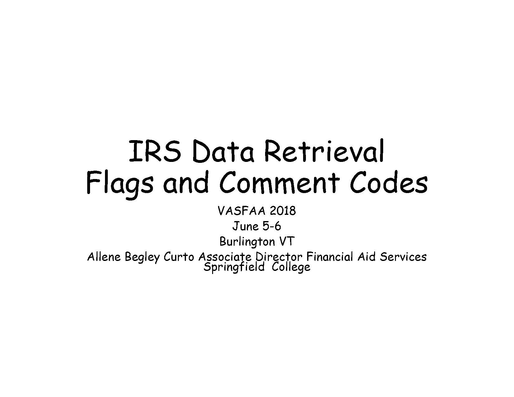 irs data request flag