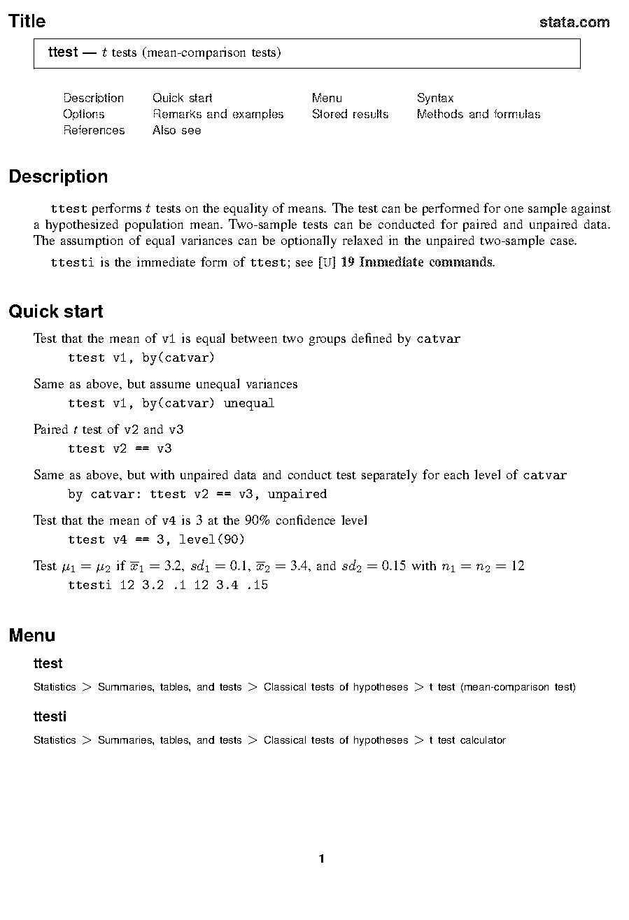 confidence interval two sample t test independent