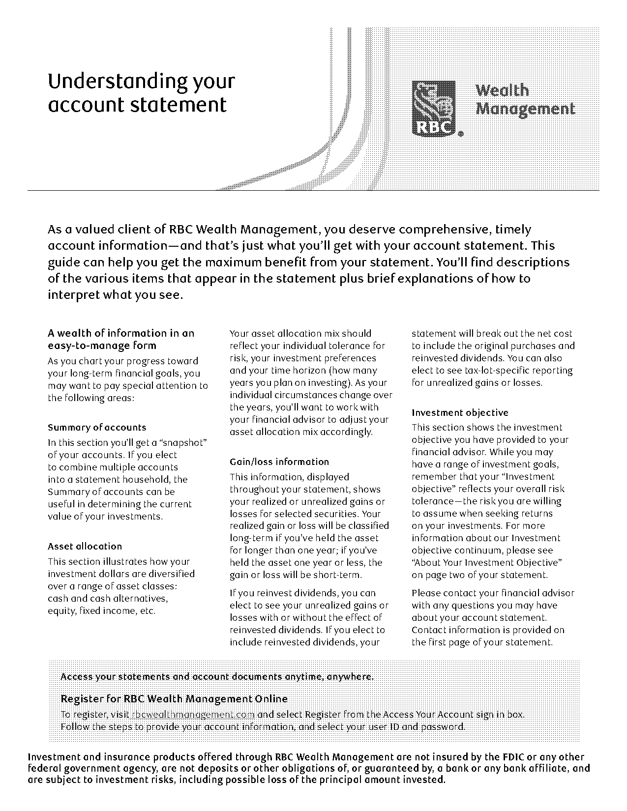 current account statement sample