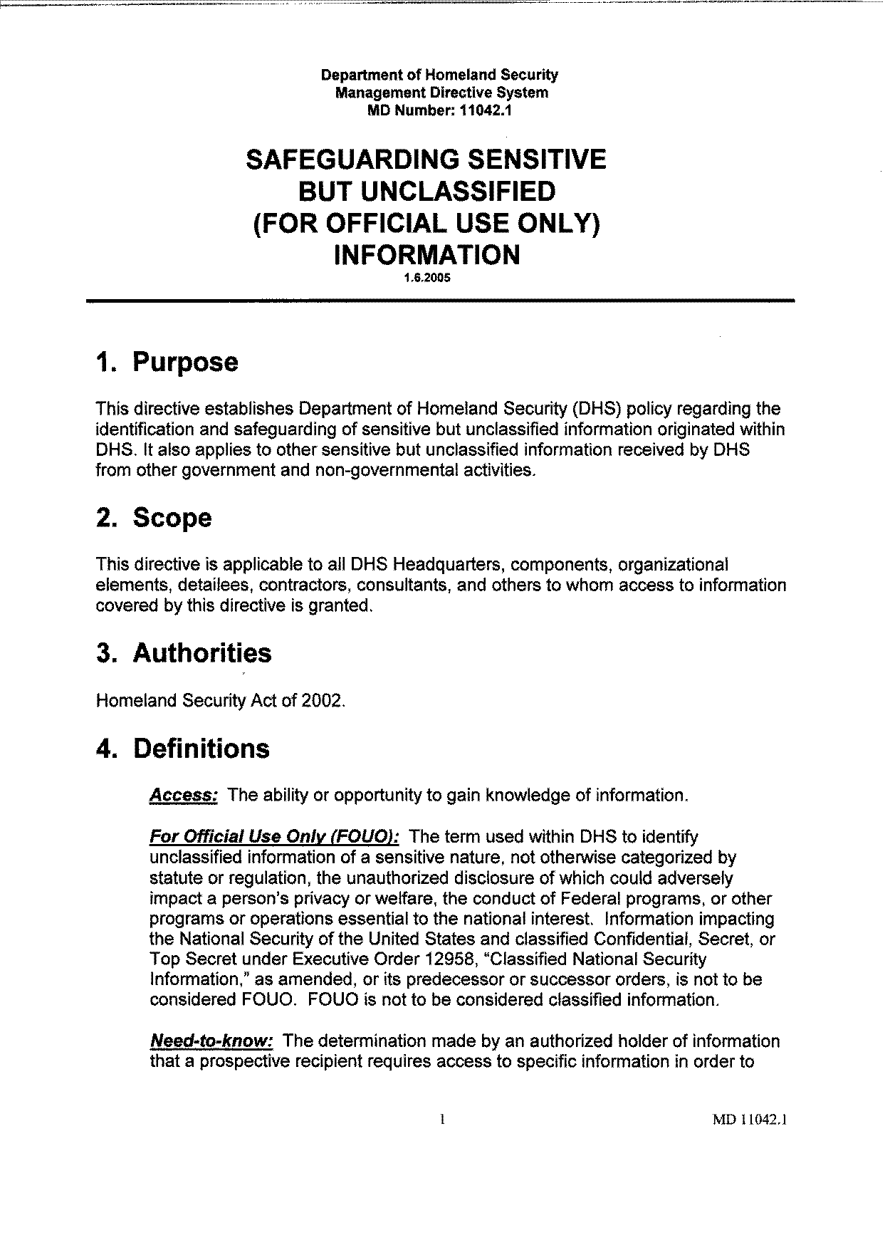 freedom of information act request department of homeland security