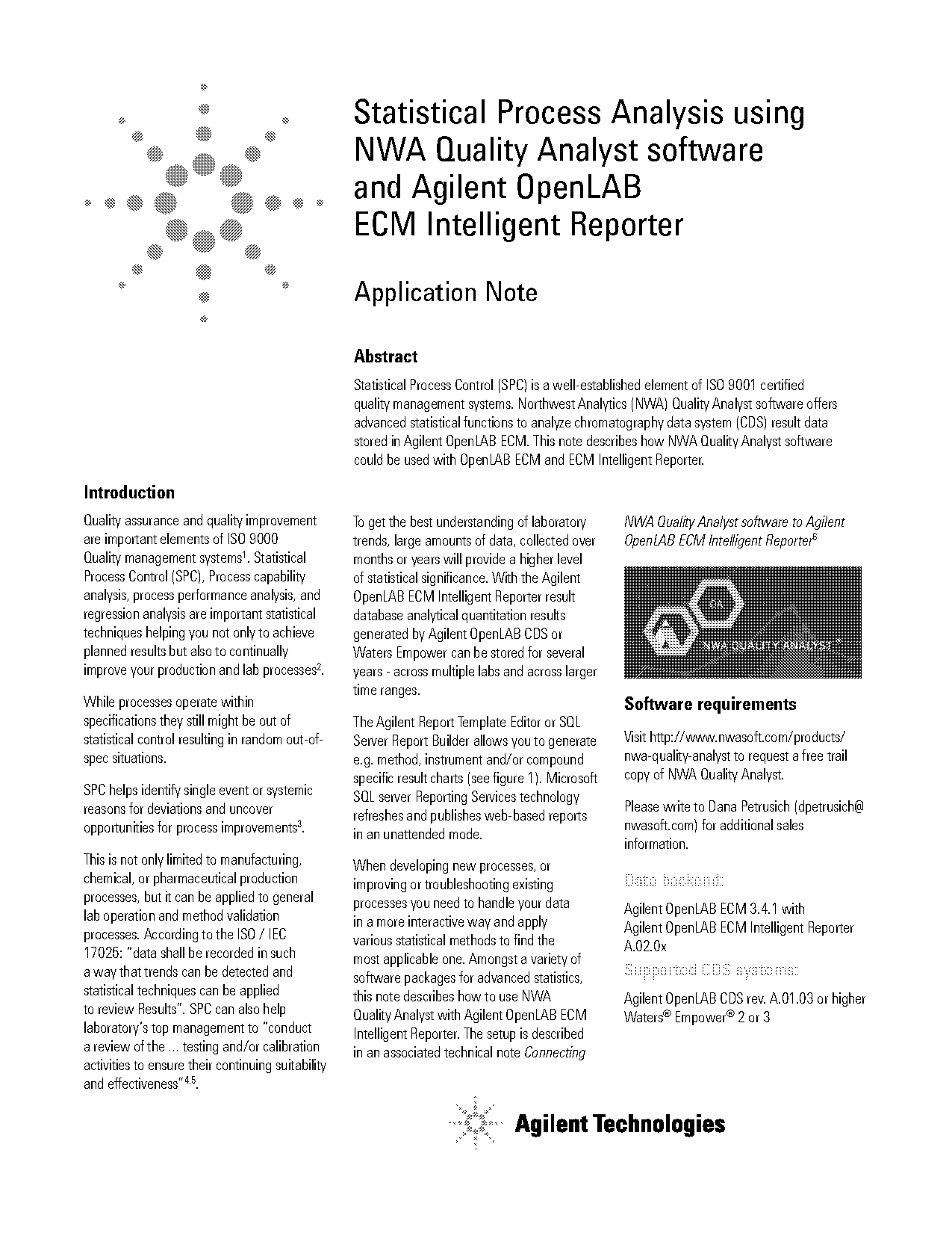 agilent openlab report template editor