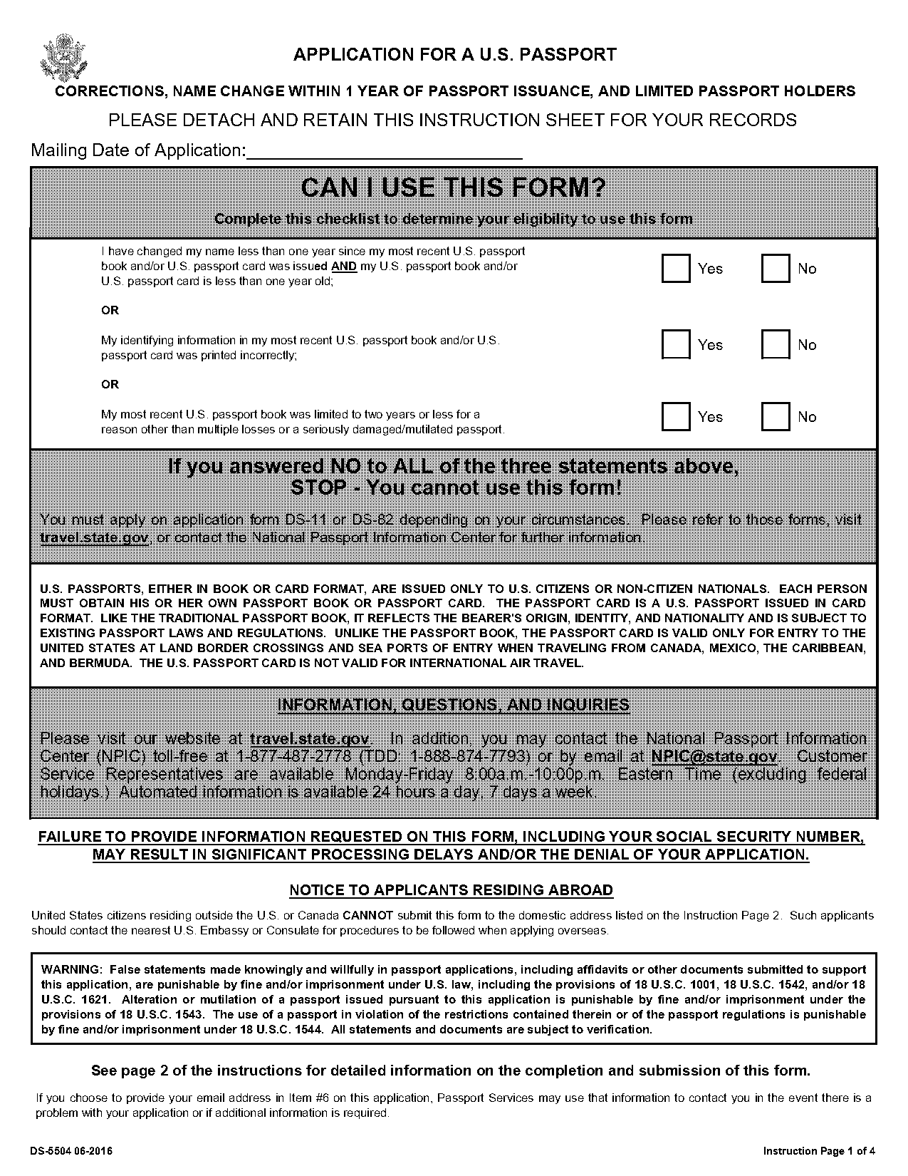 different name on passport and marriage certificate