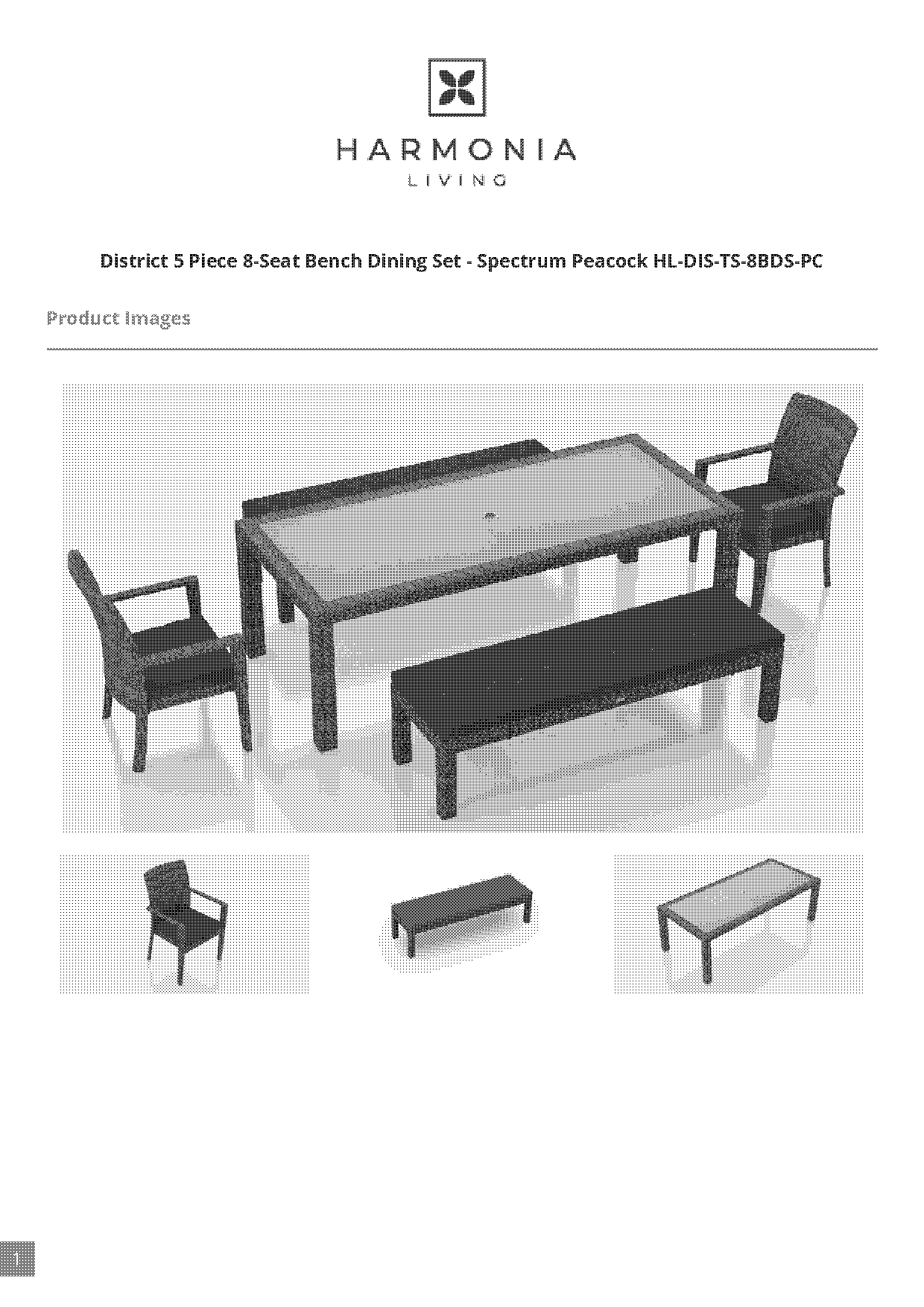 eight seat dining table