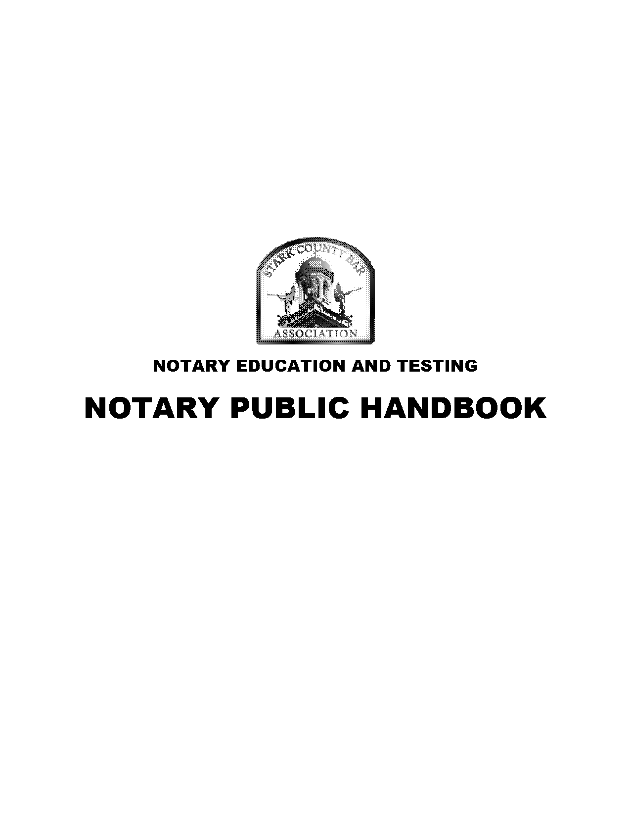 notary block sample ohio