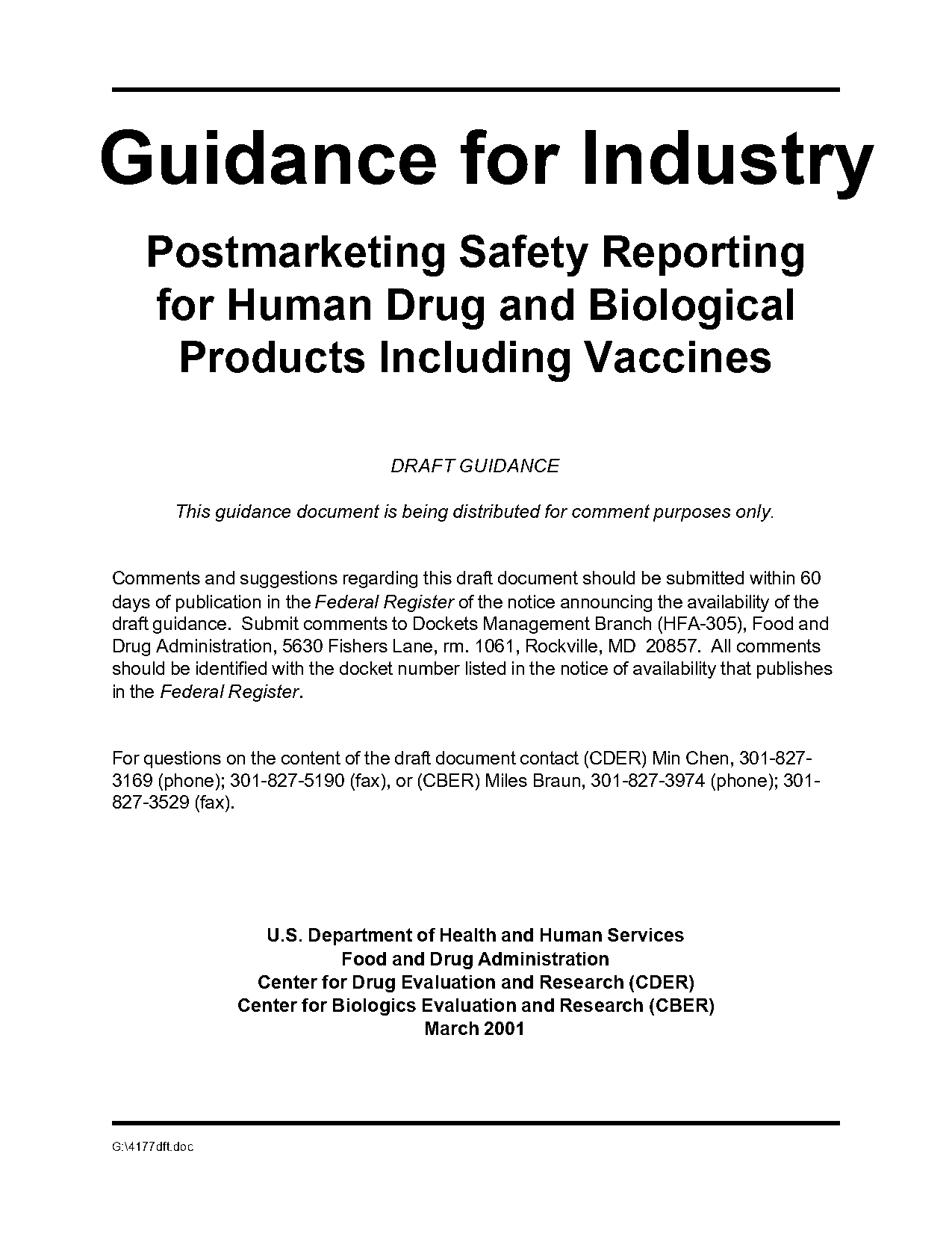 fda biological evaluation report