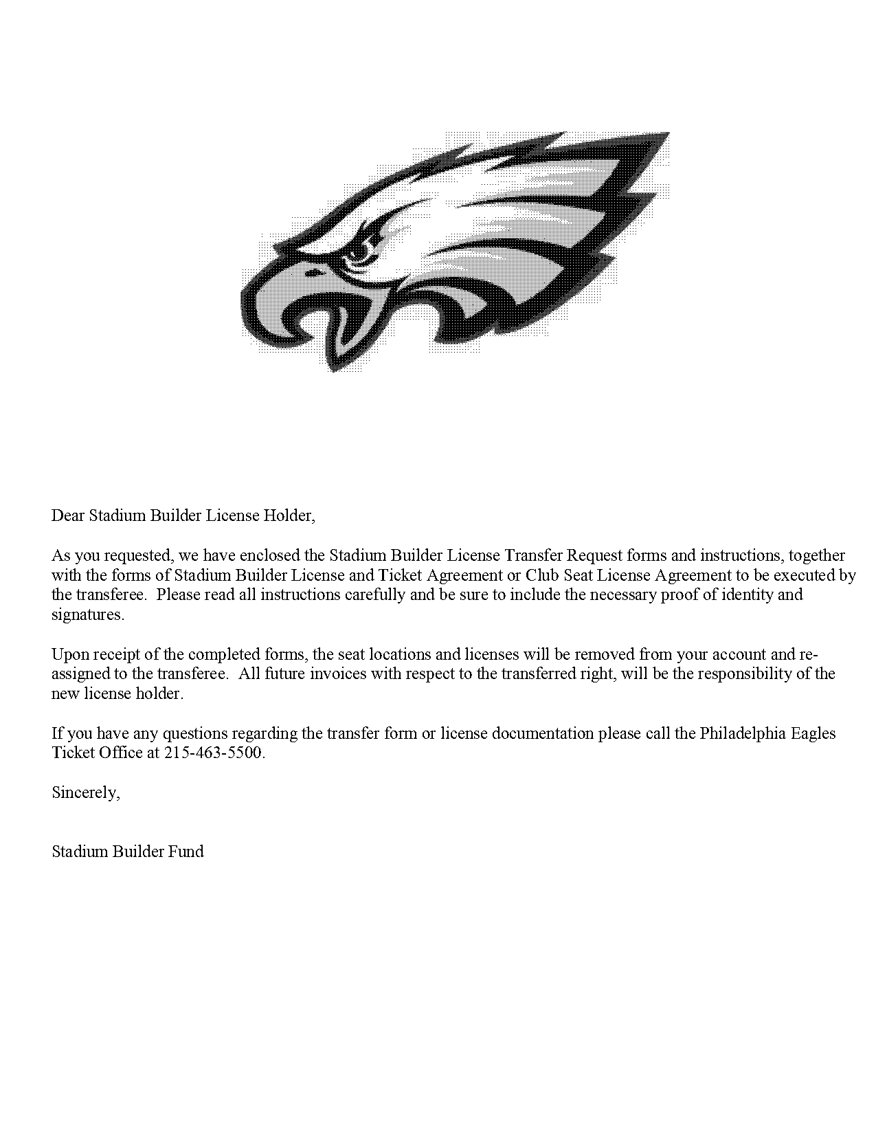 eagles season ticket holder exchange