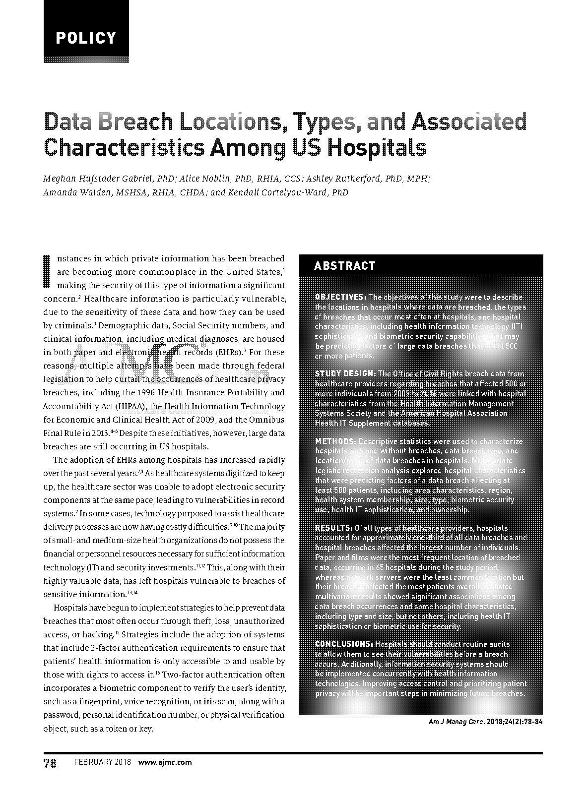 statistics on breach of health records